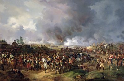 La bataille des nations de Leipzig, 1813 - Alexander Ivanovich Sauerweid